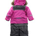 A Grey Snowsuits from Didriksons in size 18-24M for boy. (Back View)