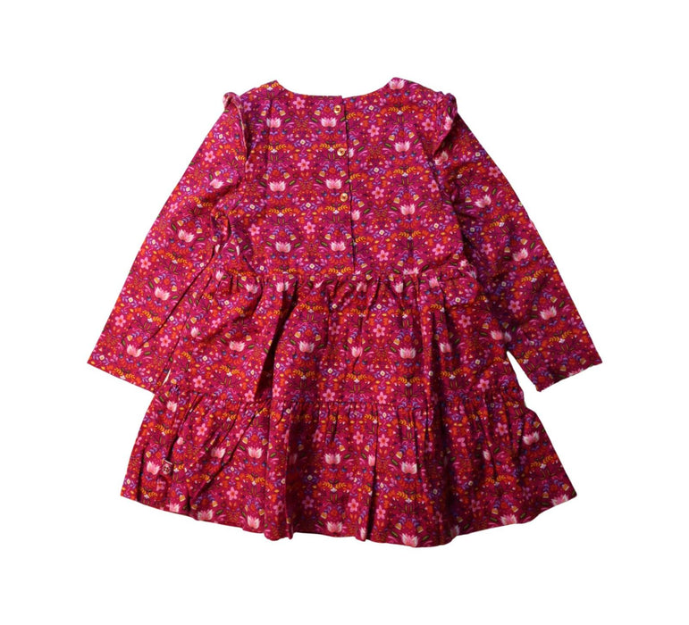 A Multicolour Long Sleeve Dresses from Sergent Major in size 4T for girl. (Back View)
