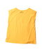 A Yellow Sleeveless T Shirts from Under Armour in size 5T for girl. (Back View)