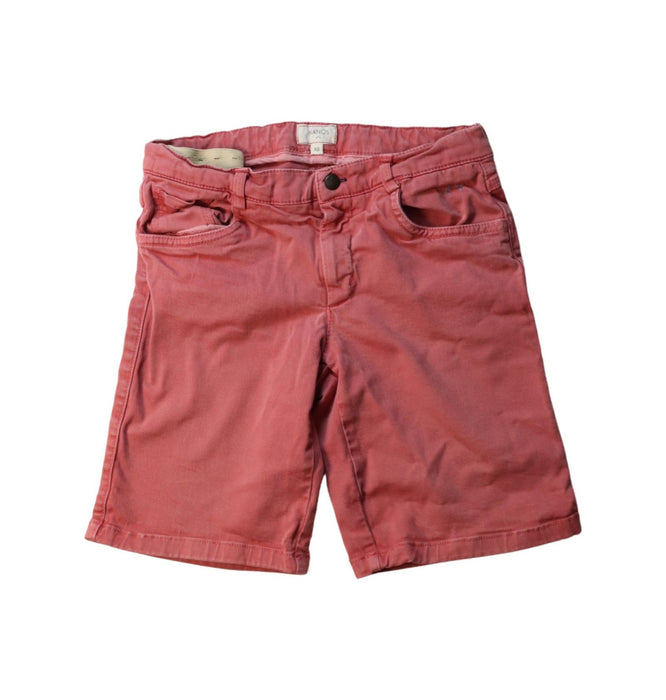 A Red Shorts from Nanos in size 10Y for boy. (Front View)