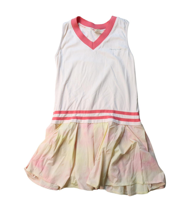 A Multicolour Sleeveless Dresses from Moody Tiger in size 7Y for girl. (Front View)