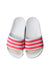 A White Slippers from Adidas in size 5T for girl. (Back View)
