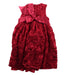 A Red Sleeveless Dresses from American Princess in size 3T for girl. (Back View)