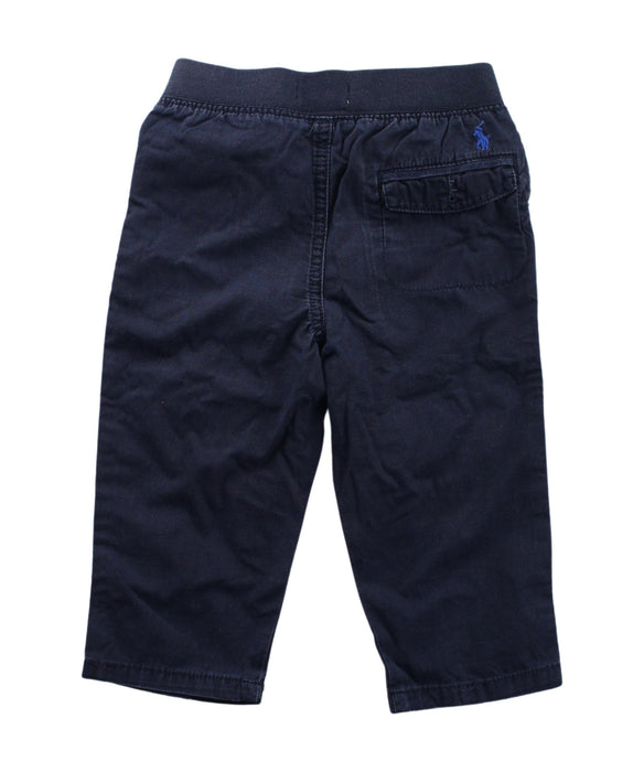 A Blue Casual Pants from Ralph Lauren in size 6-12M for boy. (Back View)