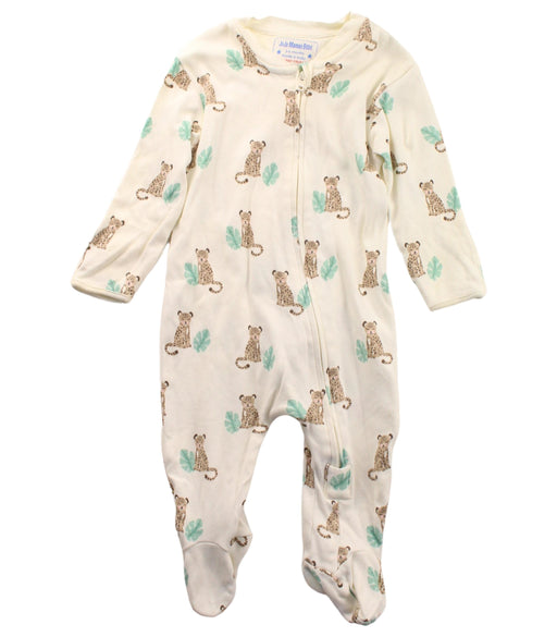 A White Onesies from Jojo Maman Bébé in size 3-6M for boy. (Front View)