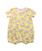 A Pink Short Sleeve Rompers from Peter Alexander in size 12-18M for girl. (Front View)