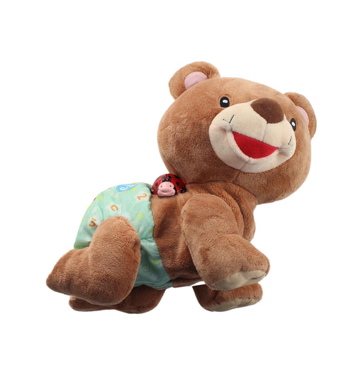 A Brown Soft Toys from Vtech in size O/S for neutral. (Front View)