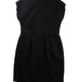 A Black Sleeveless Dresses from Armani in size 12Y for girl. (Back View)