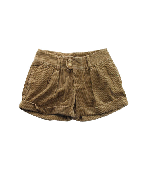 A Brown Shorts from Ralph Lauren in size 7Y for girl. (Front View)