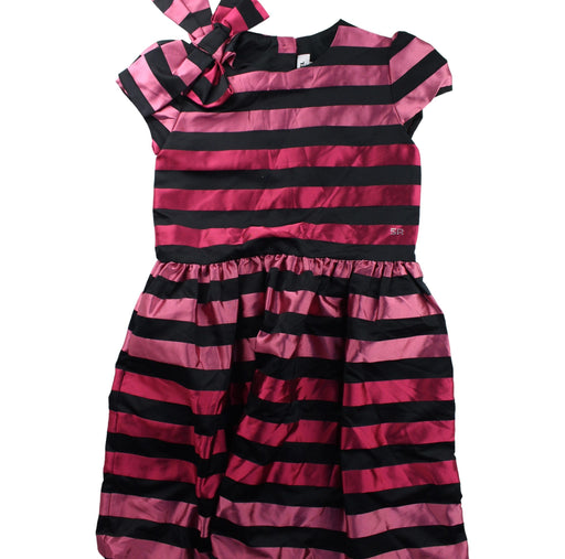 A Black Short Sleeve Dresses from Rykiel Enfant in size 12Y for girl. (Front View)