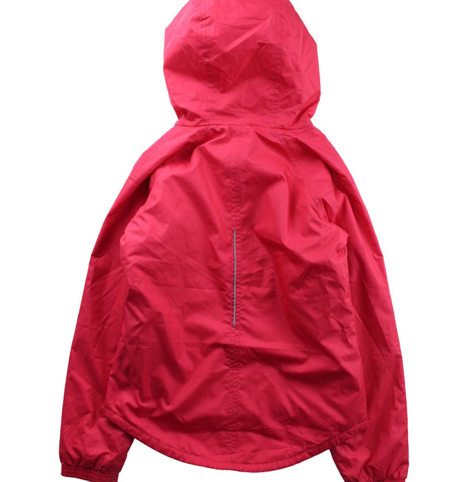 A Red Lightweight Jackets from Columbia in size 7Y for boy. (Back View)