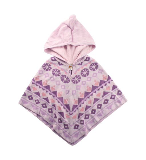 A Purple Capes & Ponchos from Chickeeduck in size 4T for girl. (Front View)