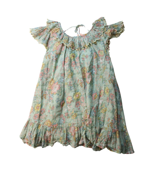 A Multicolour Short Sleeve Dresses from Louise Misha in size 7Y for girl. (Front View)