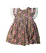A Multicolour Short Sleeve Dresses from Louise Misha in size 6T for girl. (Back View)