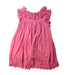 A Pink Short Sleeve Dresses from Louise Misha in size 7Y for girl. (Back View)