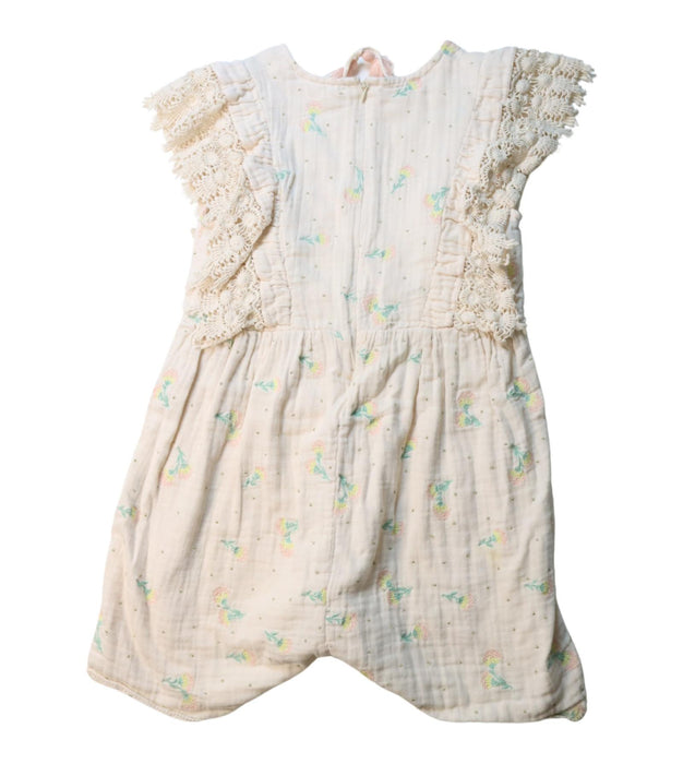 A Multicolour Short Sleeve Dresses from Louise Misha in size 6T for girl. (Back View)