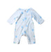 A Multicolour Long Sleeve Jumpsuits from Jacadi in size 0-3M for neutral. (Front View)