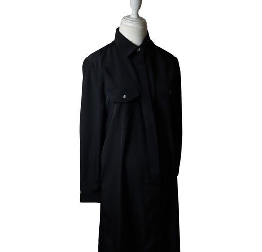 A Black Long Sleeve Dresses from Hatch in size S for maternity. (Front View)