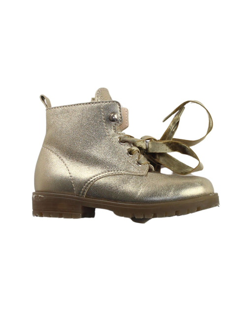 A Gold Casual Boots from Dior in size 4T for girl. (Front View)