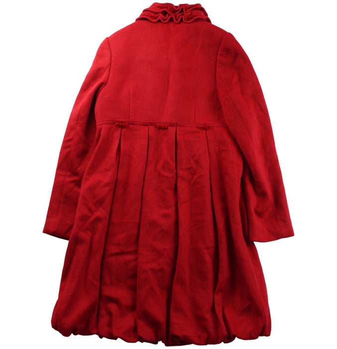 A Red Coats from Nicholas & Bears in size 8Y for girl. (Back View)