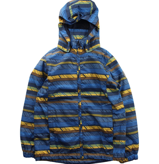 A Blue Lightweight Jackets from Color Kids in size 10Y for boy. (Front View)