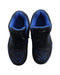 A Black Sneakers from Yonex in size 13Y for boy. (Back View)