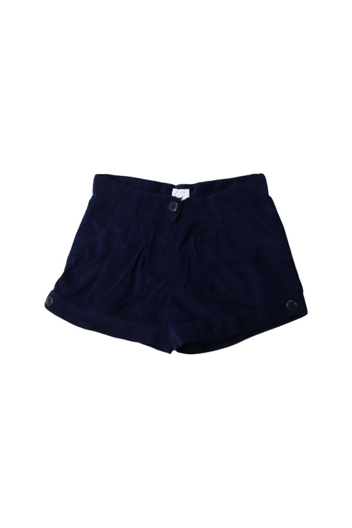 A Navy Shorts from Jacadi in size 8Y for girl. (Front View)