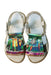 A Multicolour Sandals from Gusella in size 4T for girl. (Back View)