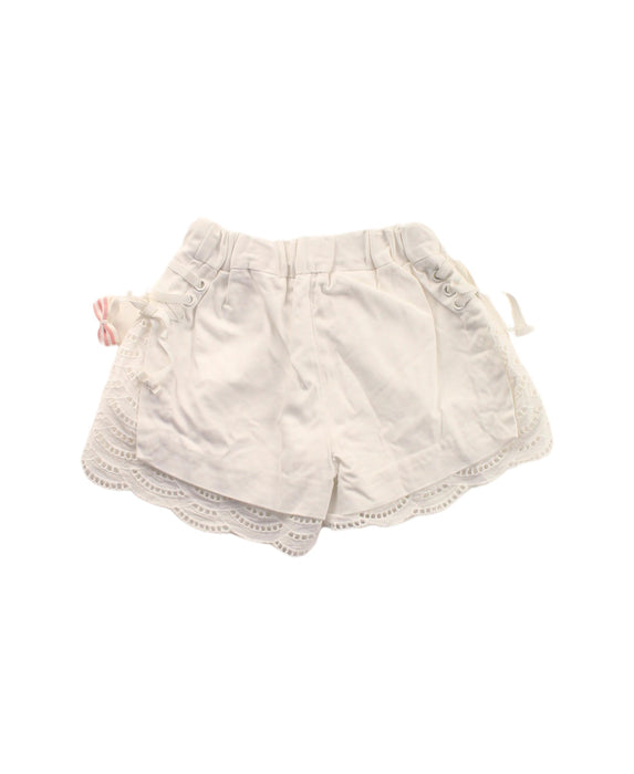 A White Shorts from Nicholas & Bears in size 12-18M for girl. (Back View)