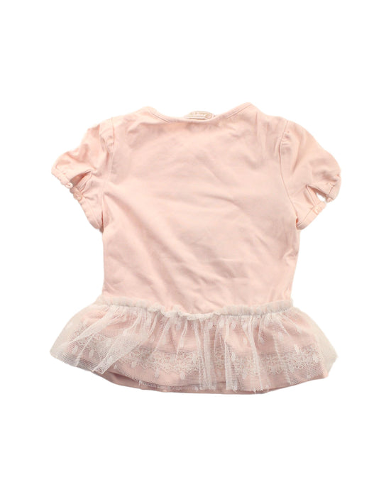 A Pink Short Sleeve Tops from Nicholas & Bears in size 2T for girl. (Back View)