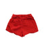 A Red Shorts from Jacadi in size 12-18M for girl. (Back View)