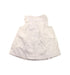 A White Sleeveless Dresses from Jacadi in size 3-6M for girl. (Back View)