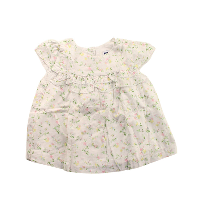 A White Dress Sets from Janie & Jack in size 12-18M for girl. (Front View)