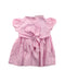 A Pink Short Sleeve Dresses from Anavini in size 6-12M for girl. (Back View)