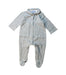 A Grey Onesies from Jacadi in size 3-6M for neutral. (Front View)