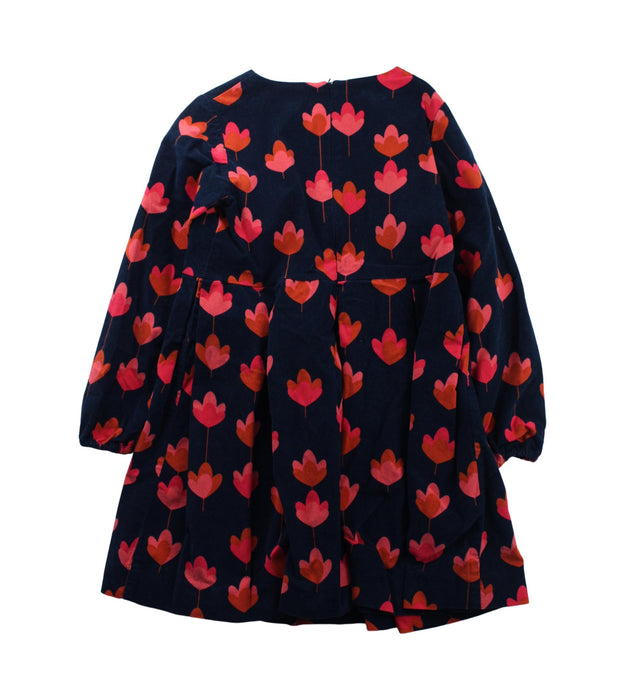 A Blue Long Sleeve Dresses from Jacadi in size 8Y for girl. (Back View)