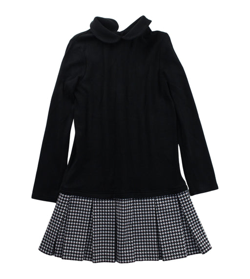 A Black Long Sleeve Dresses from Polo Ralph Lauren in size 5T for girl. (Front View)