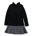 A Black Long Sleeve Dresses from Polo Ralph Lauren in size 5T for girl. (Back View)