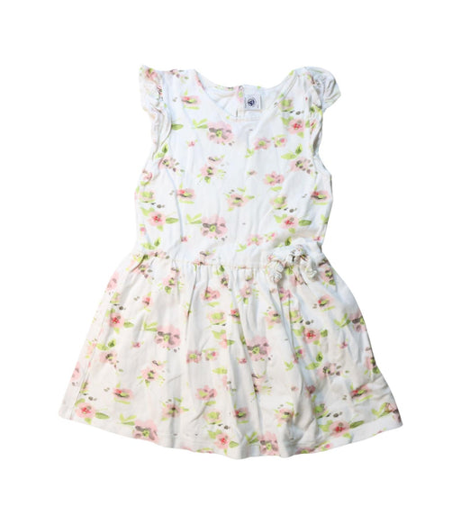 A Multicolour Sleeveless Dresses from Petit Bateau in size 12Y for girl. (Front View)