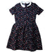 A Multicolour Short Sleeve Dresses from Petit Bateau in size 12Y for girl. (Front View)