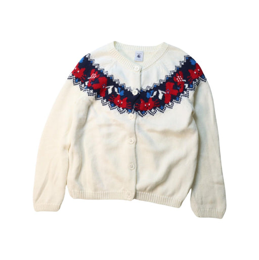 A Multicolour Cardigans from Petit Bateau in size 6T for girl. (Front View)