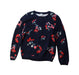A Multicolour Knit Sweaters from Petit Bateau in size 6T for girl. (Front View)