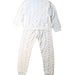 A White Pyjama Sets from Petit Bateau in size 12Y for neutral. (Back View)