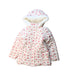A Multicolour Puffer/Quilted Jackets from Petit Bateau in size 6T for girl. (Front View)
