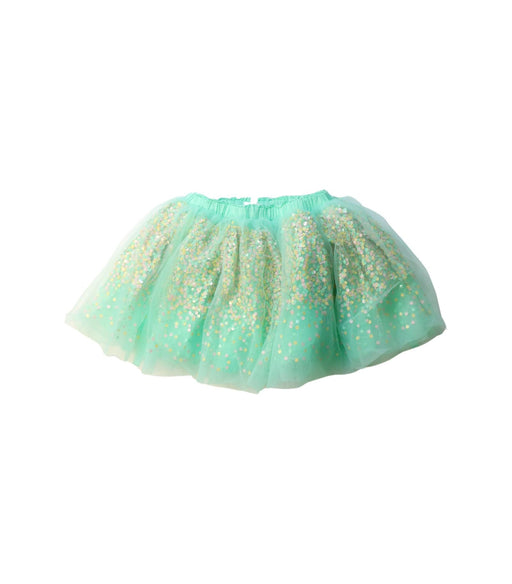 A Green Tulle Skirts from Seed in size 7Y for girl. (Front View)