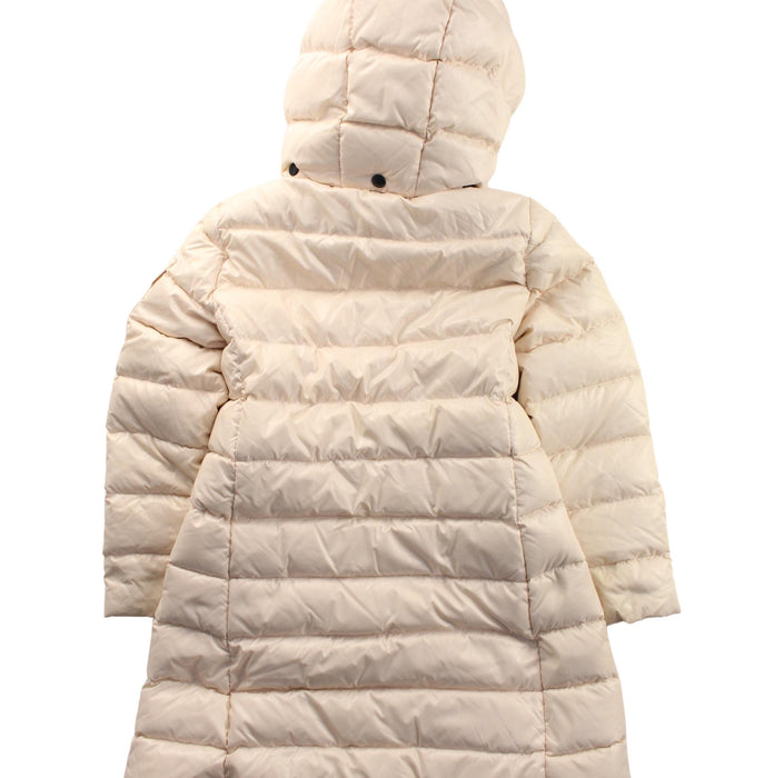 A Beige Puffer/Quilted Coats & Outerwear from Moncler in size 6T for neutral. (Back View)