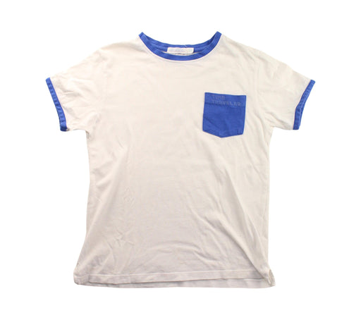 A White Short Sleeve T Shirts from Oaks of Acorn in size 10Y for boy. (Front View)