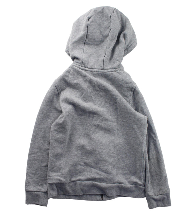 A Grey Zippered Sweatshirts from Paul Smith in size 8Y for boy. (Back View)