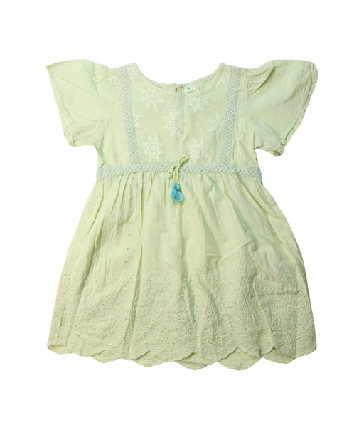 A Green Short Sleeve Dresses from BEAMS in size 18-24M for girl. (Front View)