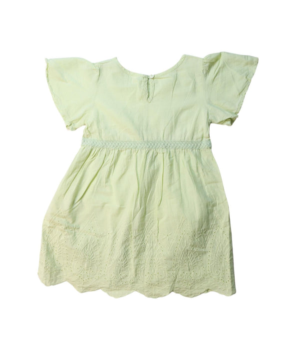 A Green Short Sleeve Dresses from BEAMS in size 18-24M for girl. (Back View)